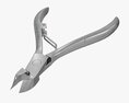 Stainless Steel Cuticle Nipper Modèle 3d