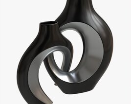 Metal Vases 2-set Modèle 3D