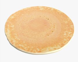 Pancake Single Modello 3D