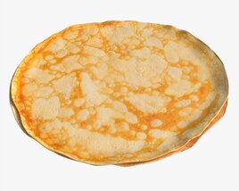 Pancakes Plain 3D模型