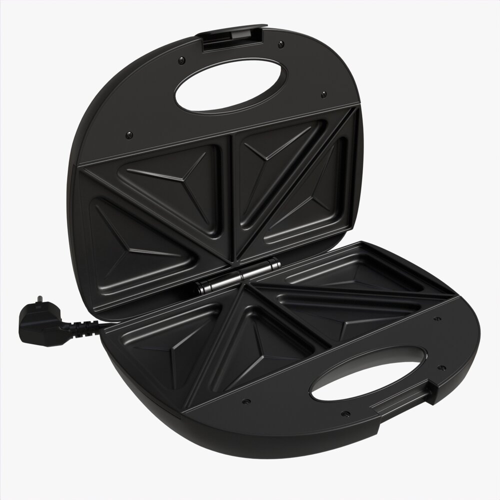 Sandwich-Toaster Open 3D-Modell