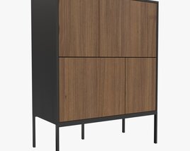 Sideboard Seaford 01 3D-Modell