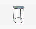 Side Table Seaford 01 Modelo 3d