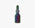 Medicine Dropper Glass Bottle 3d model