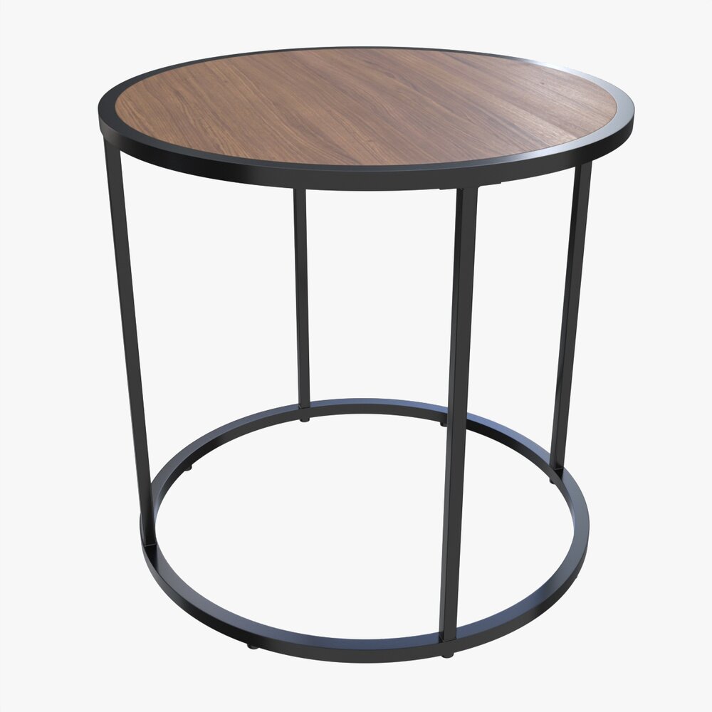 Side Table Seaford 02 Modelo 3d