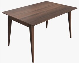 Small Dining Table Ercol Lugo 3D model