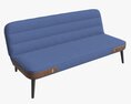 Sofa Bed Simple 3D 모델 