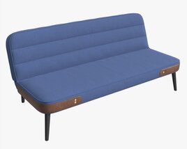 Sofa Bed Simple Modelo 3D