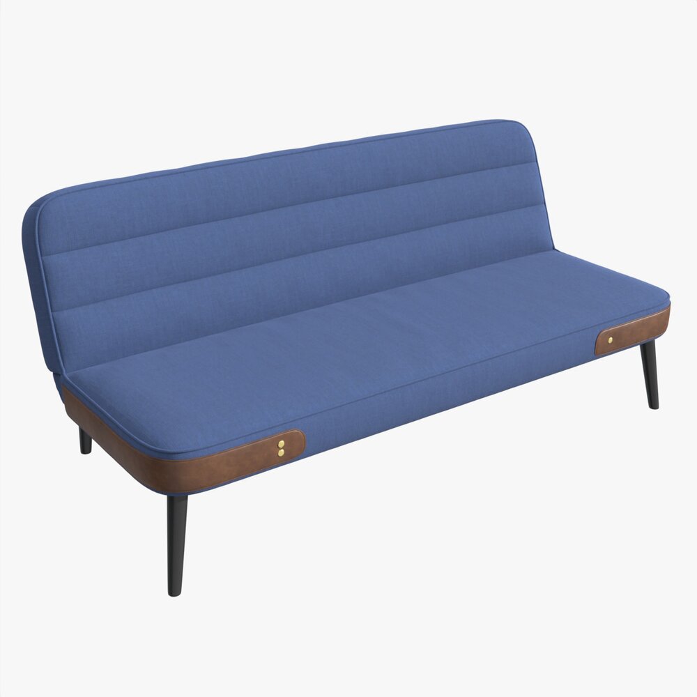 Sofa Bed Simple Modelo 3d