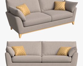 Sofa Grand Ercol Novara Modello 3D
