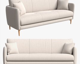 Sofa Large Ercol Aosta 3D model