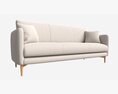 Sofa Large Ercol Aosta 3d model