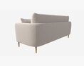 Sofa Large Ercol Aosta 3d model