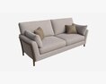 Sofa Large Ercol Avanti 3d model