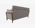 Sofa Large Ercol Avanti 3D 모델 