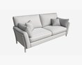 Sofa Large Ercol Avanti Modello 3D