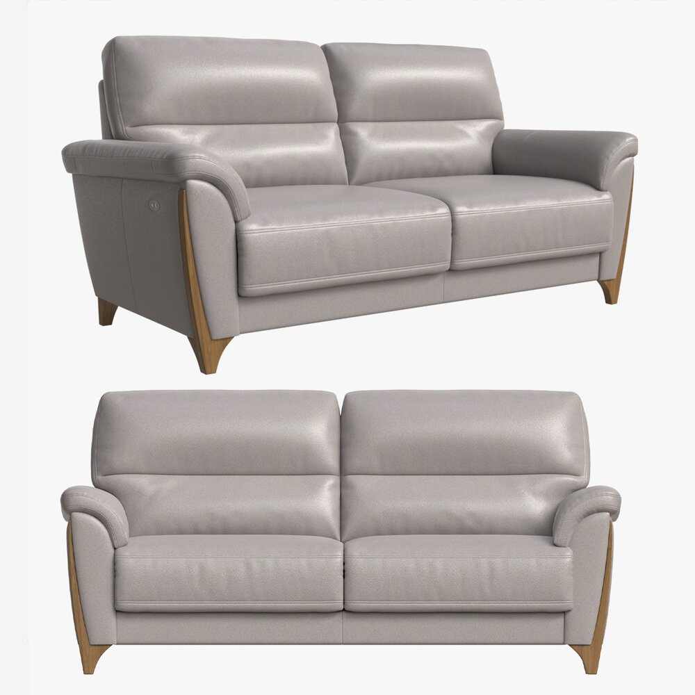 Sofa Large Ercol Enna 3D 모델 