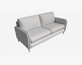 Sofa Large Ercol Loreta 3D 모델 