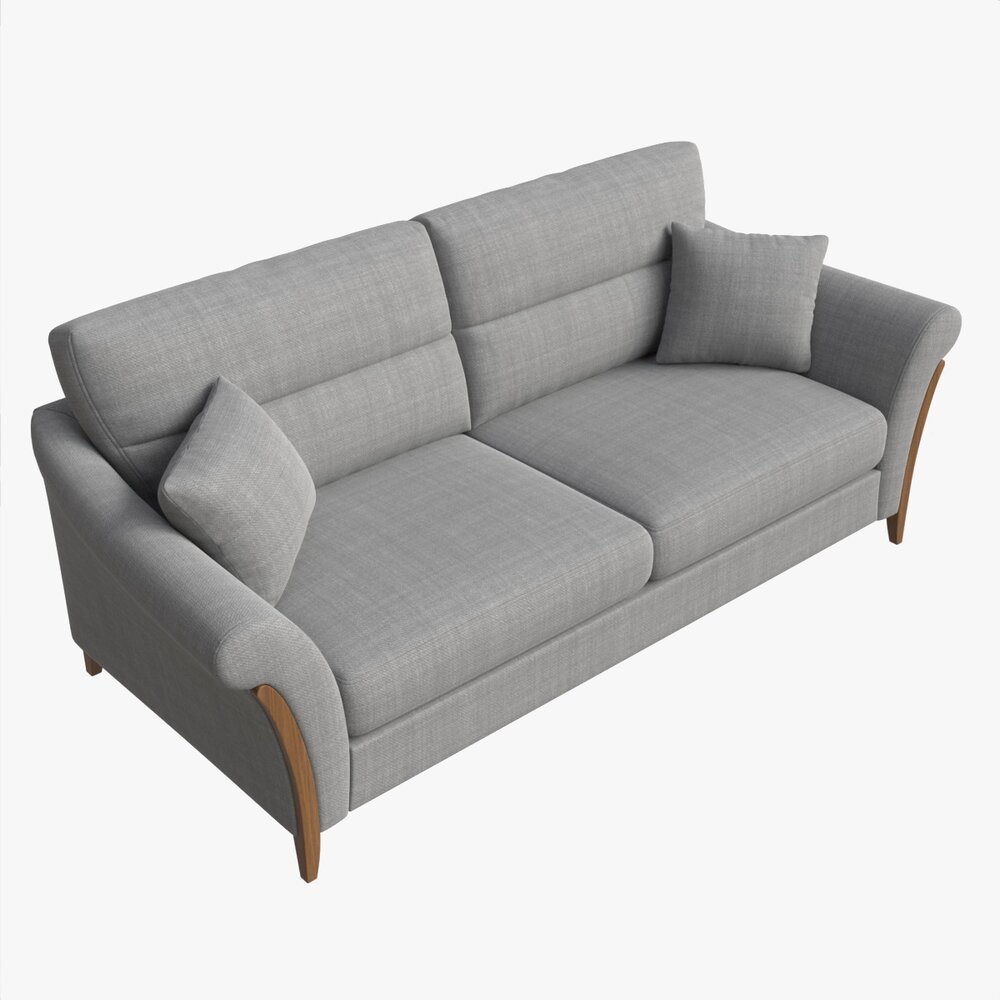 Sofa Large Ercol Trieste Modèle 3d