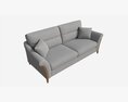 Sofa Large Ercol Trieste Modelo 3d