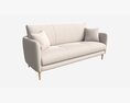 Sofa Medium Ercol Aosta Modello 3D