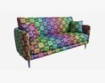 Sofa Medium Ercol Aosta Modelo 3D