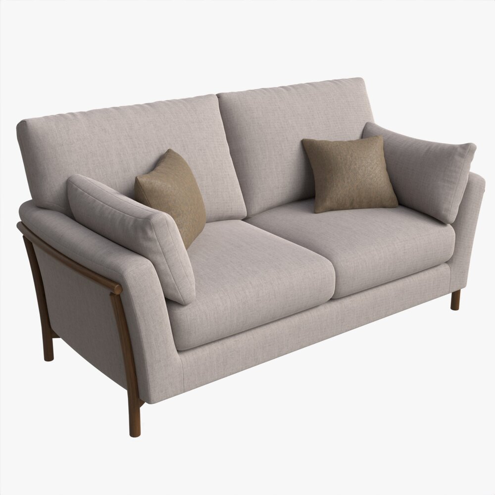 Sofa Medium Ercol Avanti Modelo 3d