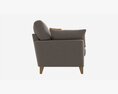 Sofa Medium Ercol Novara Modello 3D