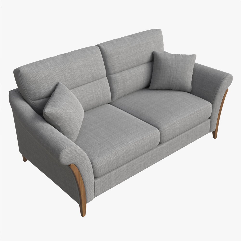 Sofa Medium Ercol Trieste Modello 3D