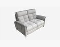 Sofa Medium Recliner Ercol Mondello 3D 모델 