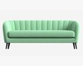 Sofa Melody 3-seater 3D модель