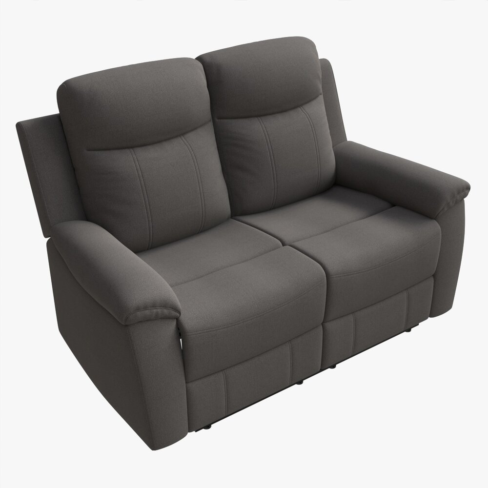 Sofa Recliner Milo 2-seater 3d model