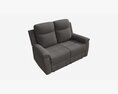 Sofa Recliner Milo 2-seater Modello 3D