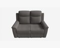 Sofa Recliner Milo 2-seater Modelo 3D