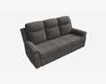 Sofa Recliner Milo 3-seater 3Dモデル