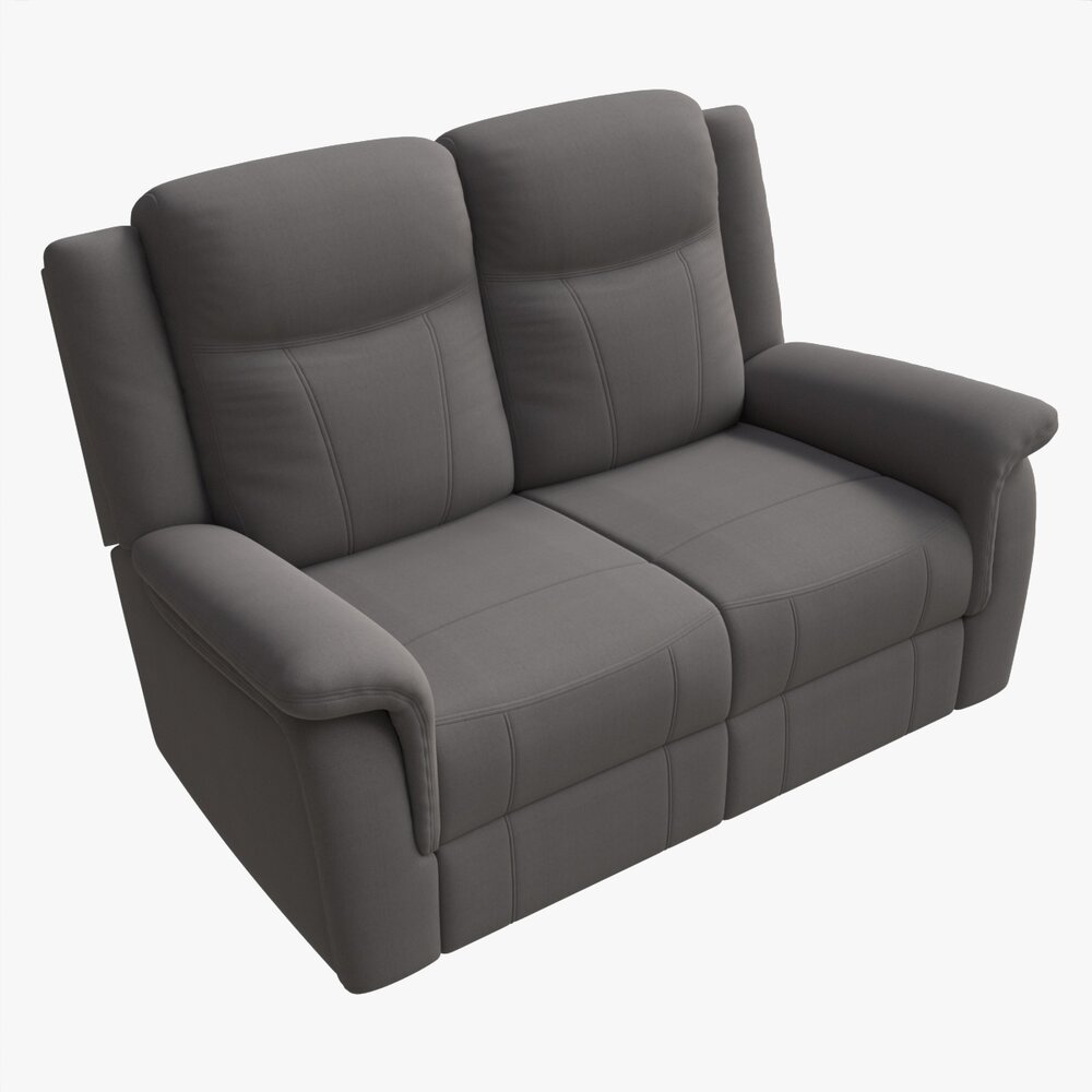 Sofa Recliner Norman 2-seater 3Dモデル
