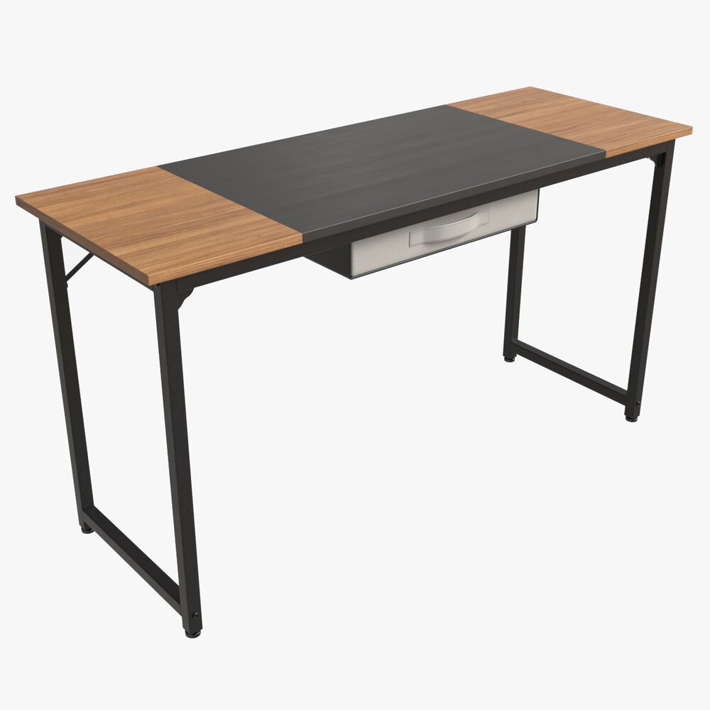 Study Writing Table For Home Office 3D model
