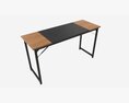 Study Writing Table For Home Office Modèle 3d
