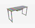 Study Writing Table For Home Office 3D-Modell