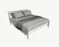 Super Kingsize Bed Ercol Bosco Modelo 3d