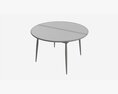 Table Round Extending Ercol Shalstone John Lewis 3Dモデル