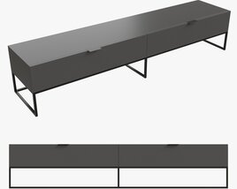 TV Table KOBE Modelo 3d