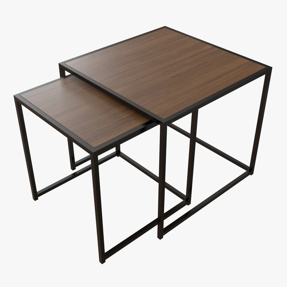 Two Coffee Tables Seaford 3d model