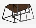Two Coffee Tables Seaford Modelo 3D