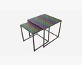 Two Coffee Tables Seaford 3D 모델 