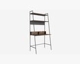 Urban Industrial Ladder Desk Modèle 3d