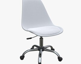 Chair On Wheels 01 3D model
