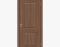Classic Wooden Interior Door With Furniture 018 Modello 3D