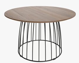 Coffee Table Helena Round 02 Modello 3D