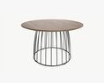 Coffee Table Helena Round 02 3D-Modell